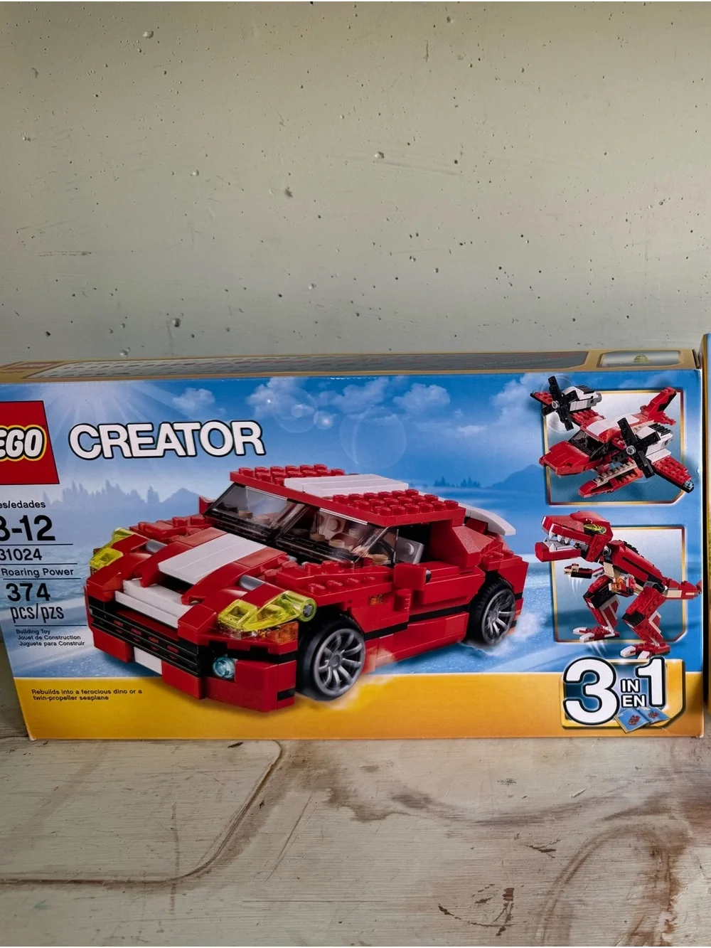Lego Red and White Sports Car Creator Set